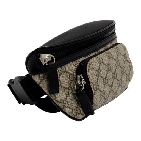 gucci gg supreme monogram belt bag|gucci gg supreme crossbody bag.